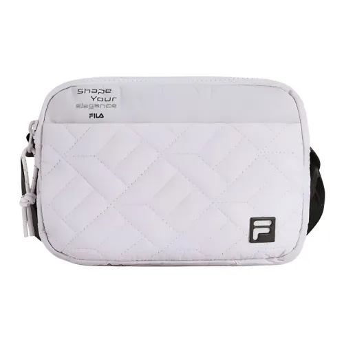 FILA Сумка через плечо из ткани маленькая женская светлая пыльно-фиолетовая