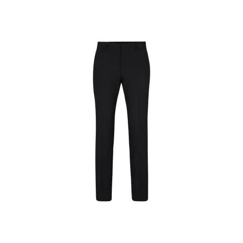 Hugo Boss Темно-серые мужские брюки для костюма