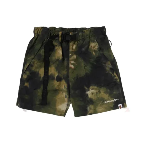 A BATHING APE Bape SS23 серия с инъекционным окрашиванием Мужские карго шорты