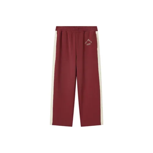 MITCHELL NESS X NBA Los Angeles Lakers SS25 Лайфстайл Повседневные брюки Унисекс Темно-красный