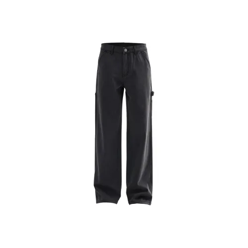 REDCHARCOAL Серый Мужские Джинсы