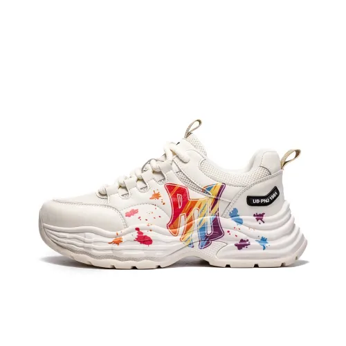 Pnj Противоскользящий Устойчивый к истиранию Дышащий Увеличивающий высоту Низкий Топ Кроссовки с подошвой Унисекс Бежевый Многоцветный