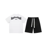 Комплект (белый топ+черные брюки)