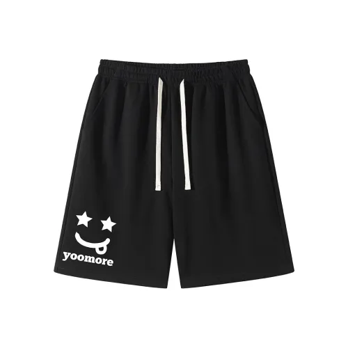 YooMore Повседневные шорты унисекс черный синий