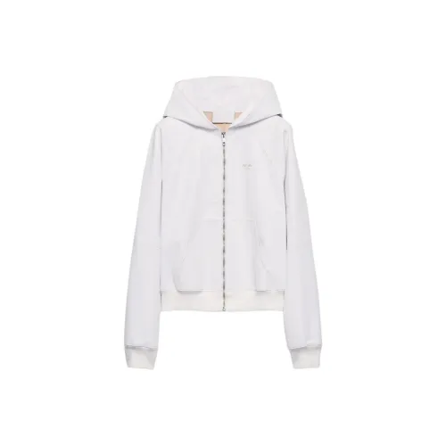 PRADA Кожа Куртка Мужская Белая