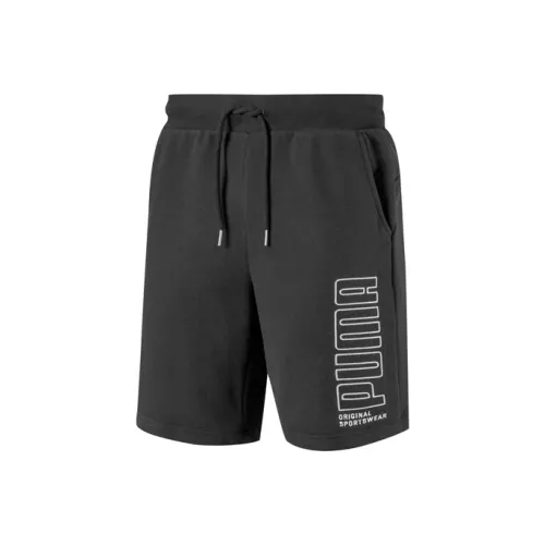 PUMA Мужские Повседневные Шорты Черные