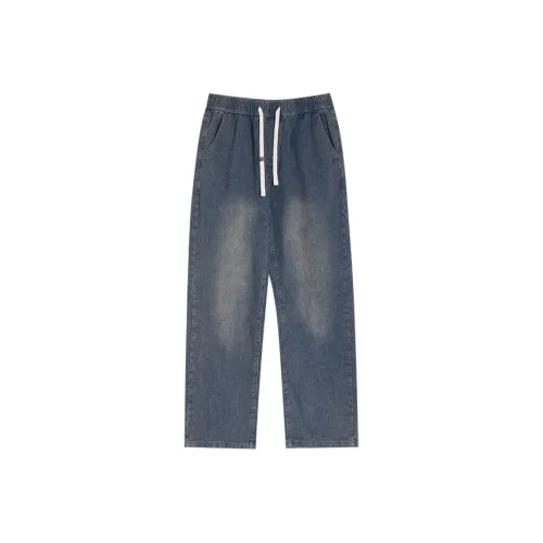 RIGORER Loose Fit Casual Versatile Lightweight Autumn Jeans Unisex РIGORER Свободный крой Повседневный Универсальный Легкий Осенний Джинсы Унисекс