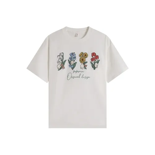 POPWAVE Белая Унисекс Футболка