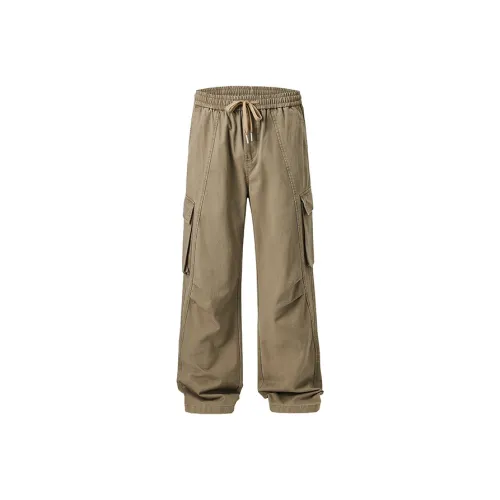 SANSHILIUJIE Повседневные брюки Мужские Хаки