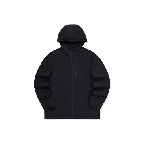 Erke Variety Training Collection Trench Coat Unisex Jet Black