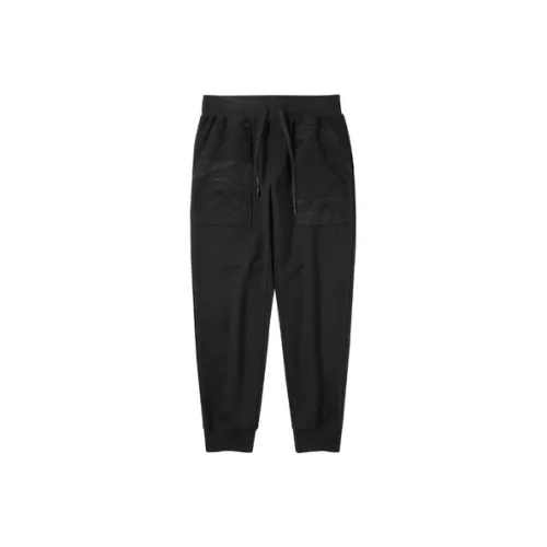 HLA JEANS Черный узор 03 Мужские Повседневные Штаны