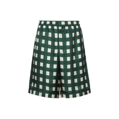 PRADA Зеленые Мужские Повседневные Шорты