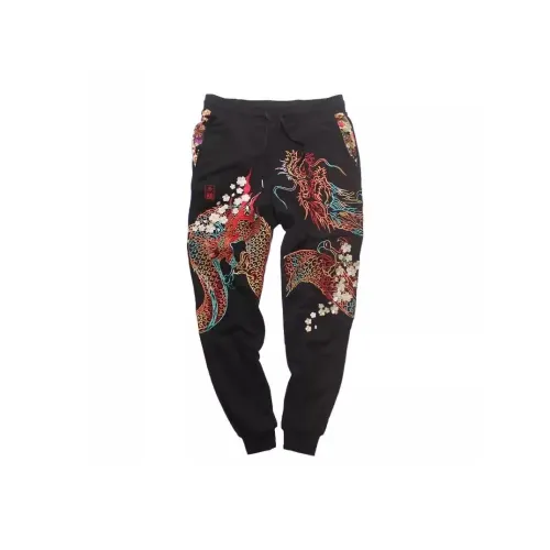 PIERRE CARDIN Повседневные брюки Мужские Черные