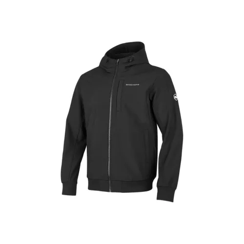 Skechers Comfort Sports Series Угольный Черный Мужская Куртка