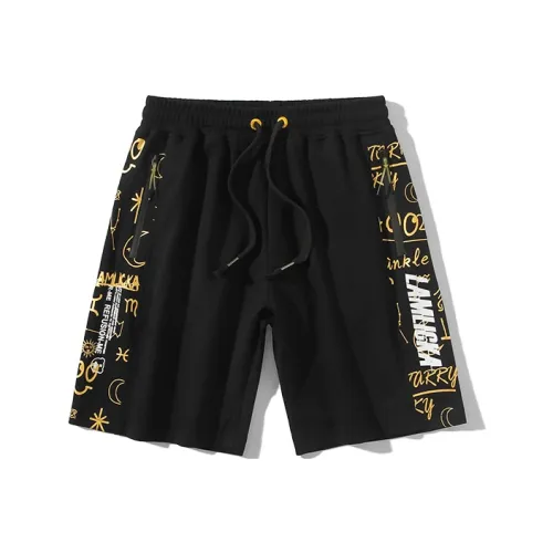 LAMLICKA Loose Fit Shorts Unisex Black