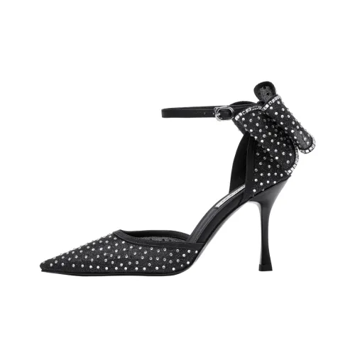 SHOESZOOO Высокие каблуки Хепберн - черный Женские
