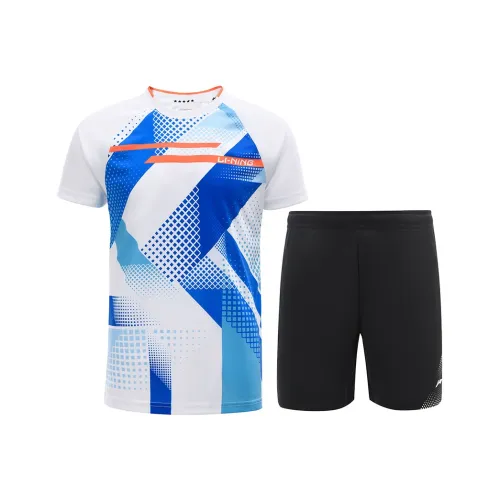 LINING Повседневная спортивная одежда Мужская Белый Синий