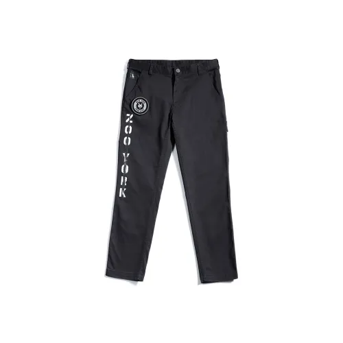 Zoo York Мужские Повседневные Брюки Черные