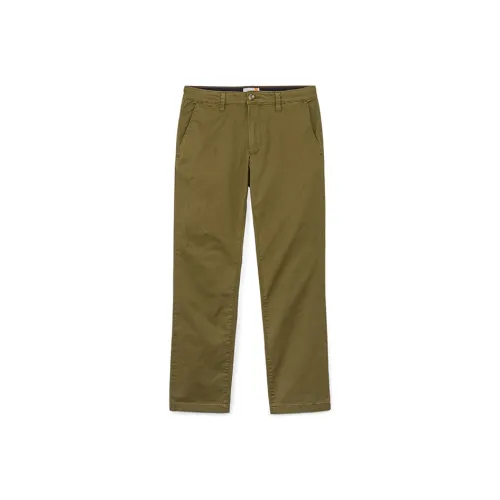 Timberland Повседневные брюки Мужские Темно-оливково-зеленые