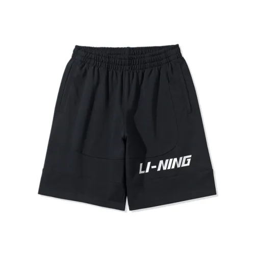LINING Sports Fashion Collection Черные Мужские Повседневные Шорты