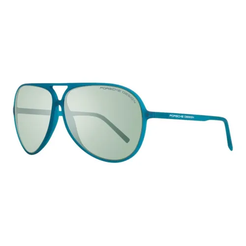PORSCHE DESIGN Полиамид Aviator Солнцезащитные очки Мужские Зеленые