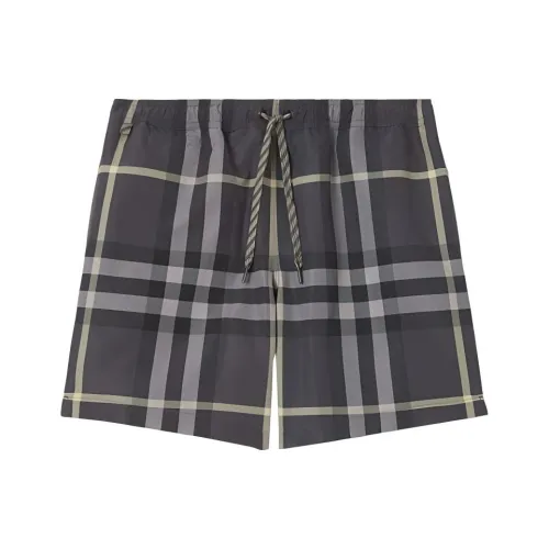 Burberry SS22 Повседневные шорты Мужские цвет серый цвет тюлень