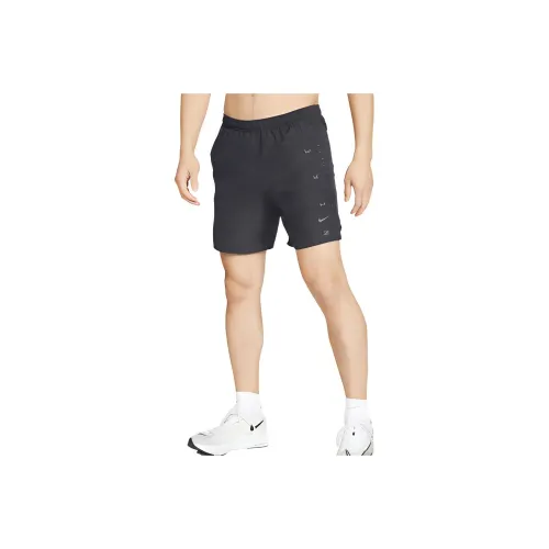 Nike Темный дымчато-серый Мужские Повседневные Шорты