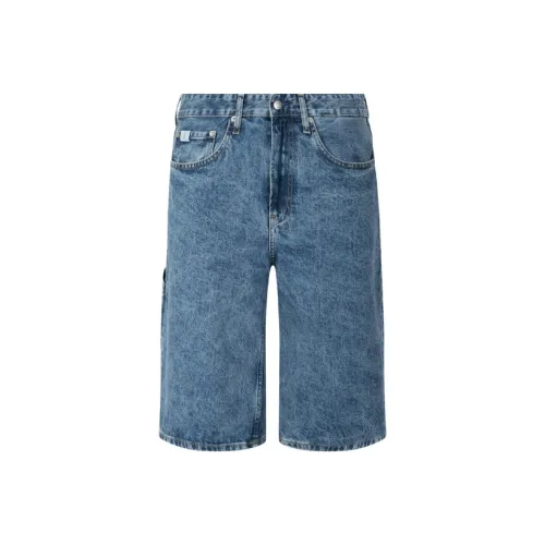 CK Calvin Klein Джинсовые шорты Мужские Джинсовый синий