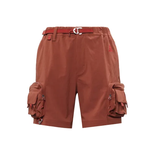 Nike Повседневные шорты Мужские Камень Красный