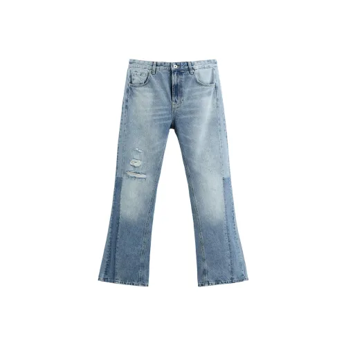 ZARA Medium Blue Men's Jeans ZARA Средне-синие мужские джинсы