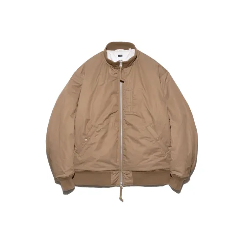 NANAMICA 2024 Осенне-зимняя коллекция Светло-коричневый унисекс куртки