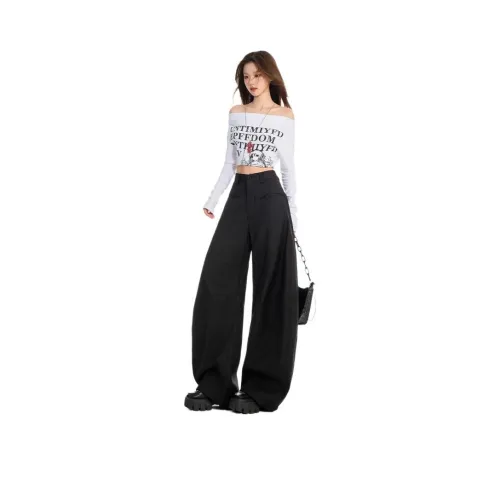 KVIV Черные Мужские Брюки для Костюма