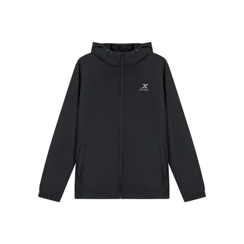 XTEP Тренчкот Мужской Глубокий Черный