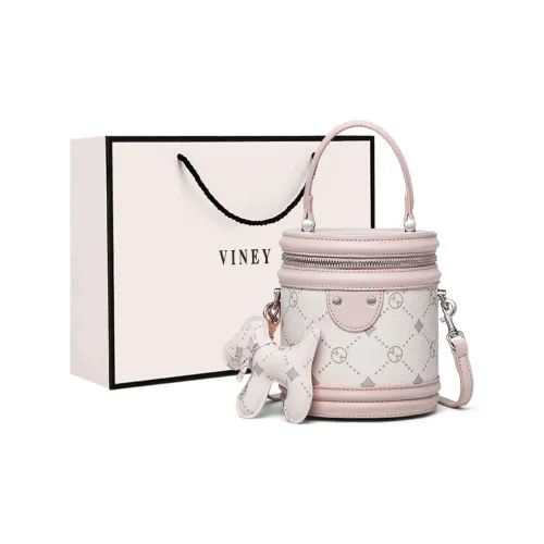 VINEY Сумка из синтетической кожи сумка через плечо сумка через плечо сумка-ведро стандартная женская розовая