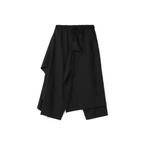 Yohji Yamamoto Черные Унисекс Повседневные Штаны