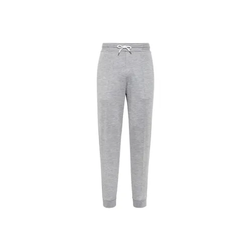 BRUNELLO CUCINELLI SS24 Повседневные брюки Мужские Серые