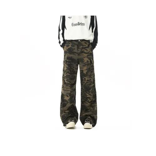 RICE NINE TEN Карго-брюки Унисекс Камуфляж