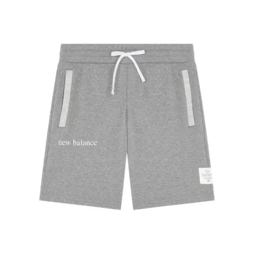 New Balance Серые Мужские Повседневные Шорты
