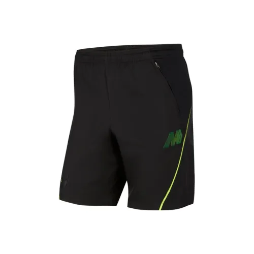 Nike Черные/Неоновые Желтые Мужские Повседневные Шорты