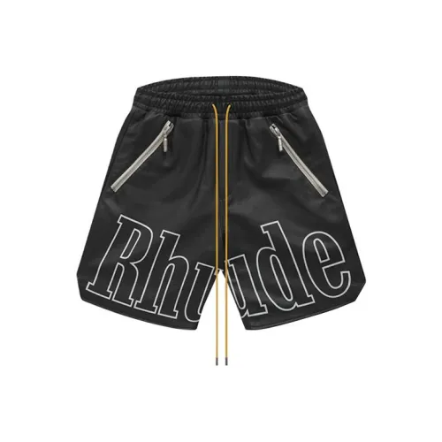 RHUDE Черные Мужские Повседневные Шорты