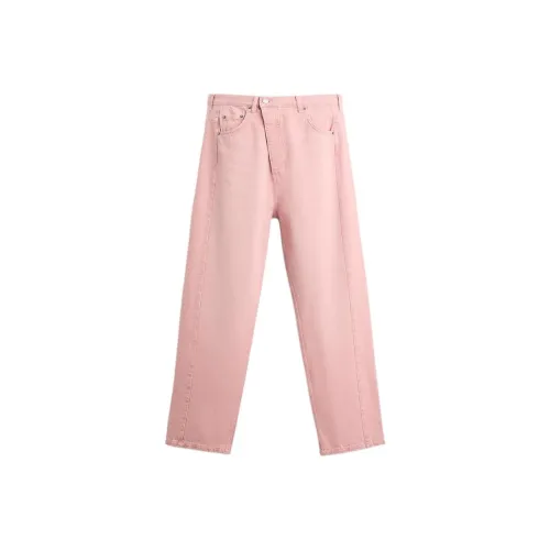 ZARA Розовый Мужской Джинсы