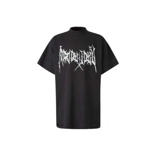 Balenciaga Мужские черные футболки