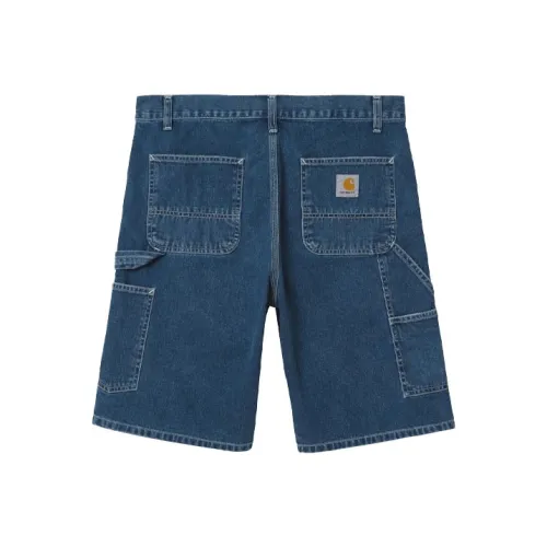 Carhartt WIP Джинсовые синие мужские джинсовые шорты