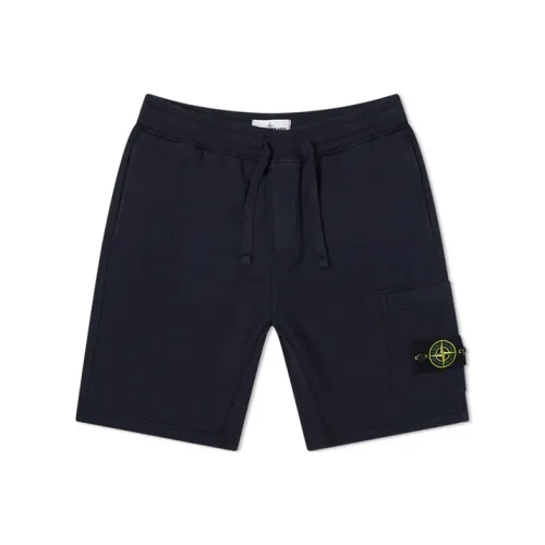 Stone Island Sea Blue Мужские Повседневные Шорты