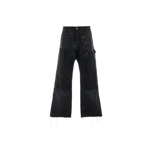 SAINT Mxxxxx SS25 Джинсы Мужской Черный