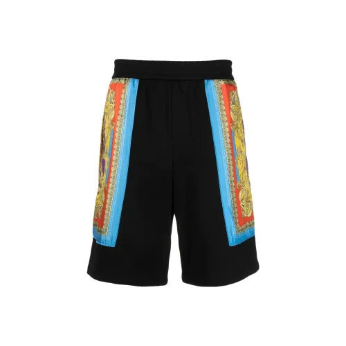 VERSACE Мужские Повседневные Шорты Черные