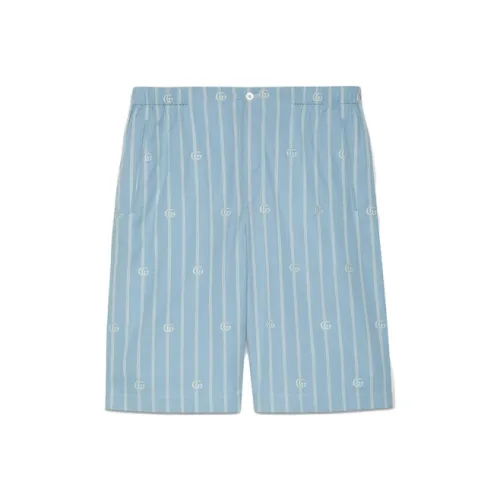 GUCCI Blue Men's Casual Shorts GUCCI Синий Мужские Повседневные Шорты