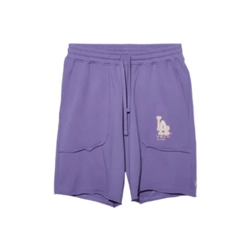 New Era SS22 Повседневные шорты Унисекс Фиолетовый