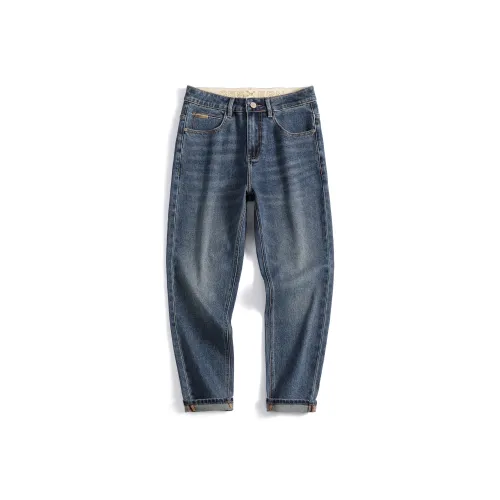 JUCY JUDY Джинсы Унисекс Темно-серый Синий