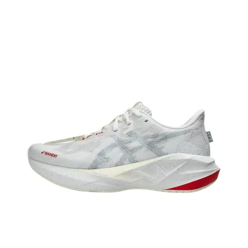 BANDIT x Asics NOVABLAST 5 Low Топ Повседневные Беговые Кроссовки Женские Белые